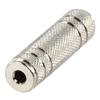 ADATTATORE AUDIO STEREO NEDIS CAGB22950ME DOPPIA FEMMINA 3,5 mm femmina | 3,5 mm femmina | Placcato nickel | Dritta | Metallo | Argento